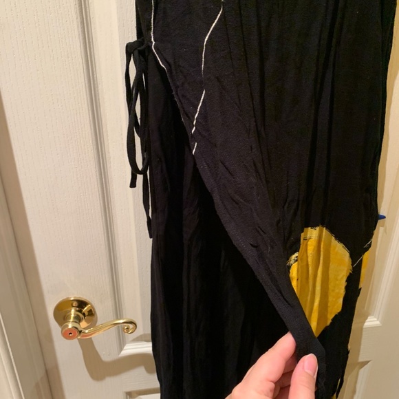 Wrap Maxi Dress with Long Coat/ Size M - Picture 3 of 13